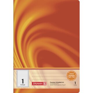Brunnen Schulheft A4 Premium "Vivendi"  verschiedene Lineaturen 16 Blatt 90g/m²