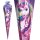 Roth Schultüte Einhornportäit 85cm eckig mit Glitter Glitzerborte und Tüllverschluss