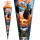 Schultüte Effektschultüte Monstertuck Fire 85cm eckig, mit Folie, Spezialborte und Tüllverschluss