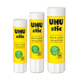 UHU stic Klebestift - 8,2 g, 21 g oder 40 g, lösungsmittelfrei