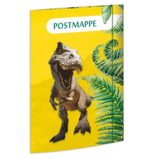 Postmappe A4, Schneckenpost, mit Gummizugverschluß, Maße 240 x 330 mm