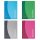 Roth Zeugnismappe Duo, A4, 12 Einlagen verschiedene Farben