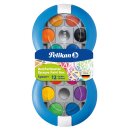 Deckfarbkasten Pelikan 12 und 24 Deckfarben + 1...