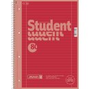 BRUNNEN Collegeblock A4 liniert Lineatur 27, 80 Blatt, 90...