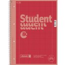 BRUNNEN Collegeblock A4 kariert Lineatur 28, 80 Blatt, 90...