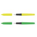 Pelikan Füllhalter Happy Pen in grün und gelb