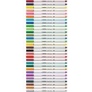 Stabilo Pen 68 Fasermaler brush verschiedene Farben mit...