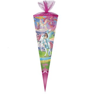 Nestler Schultüte Schleich Bayala 85 cm mit Tüllverschluß