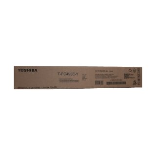 Toshiba T-FC425EY Toner Gelb, ca. 38.000 Seiten - Original
