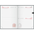 Taschenkalender 2024 1 Seite = 1 Tag  Sa. + So auf einer Seite 10x14cm