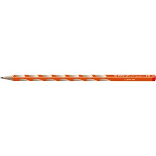 Stabilo Bleistift EASYgraph S ergonomischer Rechtshänderbleistift HB, orange