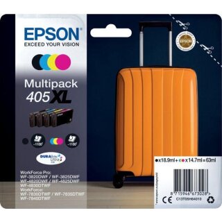Epson 405 Epson 405XL Epson 405XXL Tintenpatronen in schwarz, cyan, magenta, gelb,