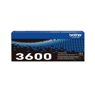 Brother TN-3600 Toner Schwarz, ca. 3.000 Seiten - Original