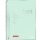 BRUNNEN Collegeblock A4 liniert Lineatur 27, 80 Blatt, 90 g/m², Mint