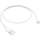 Kabel Lightning auf USB-A, 0,5 m, weiß
