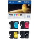 brother LC-1100BK/C/M/Y  schwarz, cyan, magenta, gelb Druckerpatrone, 4er-Set