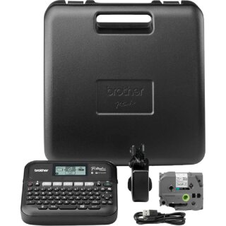 Brother P-touch PT-D460BTVP Beschriftungsgerät mit Bluetooth, USB und Koffer