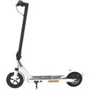 E-Scooter mit Alurahmen SEL-85360F weiß, bis 25km/h, faltbar, 350 W Motor, Luftreifen vorne Honeycomb Reifen hinten