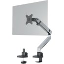 Monitor Halter mit flexiblen Armen für 1 Bildschirm, inklusive individueller Befestigungsmöglichkeit mittels Tischdurchführung und Tischklemme