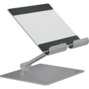 Tablet-Ständer RISE, Aluminium, für Bildschirme bis 13", 137 x 205 x 170 mm (B x H x T)
