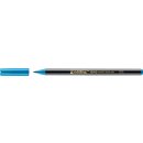 Pinselstift metallic, Strichbreite 1 - 6 mm, wasserbasierte Tinte, extrem lichtbeständig, blaumetallic
