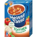 Heisse Tasse Tomate Mozarella, Nettofüllmenge 450 mm, 1 Pack = 3 Tüten