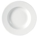 Suppenteller ISTA, Ø 22,5 cm tief, Porzellan, weiß