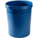 Papierkorb GRIP KARMA, öko-blau, 18 Liter, Höhe: 312 mm, 2 Griffmulden