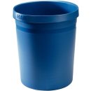 Papierkorb GRIP KARMA, öko-blau, 18 Liter, Höhe: 312 mm, 2 Griffmulden