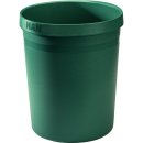 Papierkorb GRIP KARMA, öko-grün, 18 Liter, Höhe: 312 mm, 2 Griffmulden