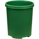 Großpapierkorb KLASSIK XXL, grün, 50 Liter, 4...