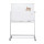 Whiteboard SP, mobil, 1500 x 1000 mm, lackiert, weiß, 4 Laufrollen