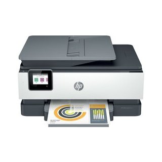 Drucker OfficeJet Pro 8022e All-in-One, 4-in-1 Multifunktionsgerät, Farb-Tintenstrahl, grau/schwarz