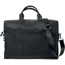 Laptop-Tasche Mover, Echtleder, schwarz, Außenmaße: ca. 30 x 42 x 8 cm