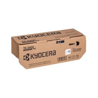 Kyocera TK-3400 Toner Schwarz, ca. 12.500 Seiten - Original