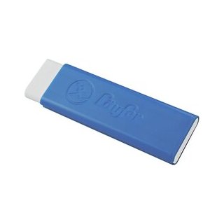 Radiergummi "Pocket 2", blau, 72 x 20 x 4 mm