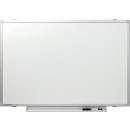 Whiteboard Professional weiß, 1.000 x 750 mm, Aluminiumrahmen, trocken abwischbar