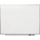 Whiteboard Professional weiß, 1.200 x 900 mm, Aluminiumrahmen, trocken abwischbar