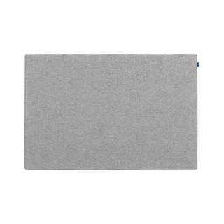 BOARD-UP Akustik-Pinboard 75 x 100 cm, quiet grey, schallabsorbierendes Pinboard