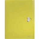 Ablagebox Recycle, A4, gelb, Sicherheitsverschluss, 3...