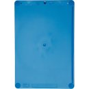 Klemmbrett MAULgo, DIN A4, Recycling Kunststoff, Stärke: 0,3 cm, Klemmweite: ca. 0,8 cm, 34,3 x 23,3 x 1,6 cm, blau