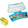 Deckfarbkasten Pelikan ProColor 735PC / 12, 12 Farben, türkis / neongelb
