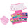 Farbkasten ProColor 24er 735PC/24, 24 Farben, 1 Tube Deckweiß, 2 abnehmbare Wasserboxen Farbe: himbeer-pink