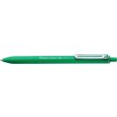 Kugelschreiber 0,5 mm, grün, weich schreibend, mit Metallclip, nachfüllbar mit Mine BXSE1002