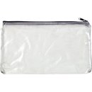 Mesh Bag, DIN-lang, 240 x 135 mm, transparentem PVC, Netzgewebe verstärkt