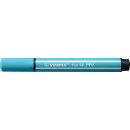 Filzstift Pen 68 MAX, Strichstärke 1 und 5 mm, azurblau