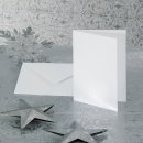 Briefumschlag Workflow, DIN C5, ohne Fenster, gummiert, weiß, 100g/qm, 50 Stück