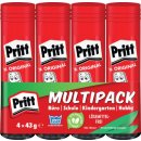 Pritt Klebestift, Multipack 4x 43g, 1 Packung à 4...