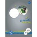 Green Hausaufgabenheft, DIN A5, 48 Blatt, 90 g/qm, 48 Wochen