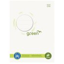 Green Heftschoner, DIN A5, Recycling Papier 150g/qm, weiß